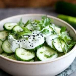 Gurkensalat mit Joghurt-Dressing First Image First Image