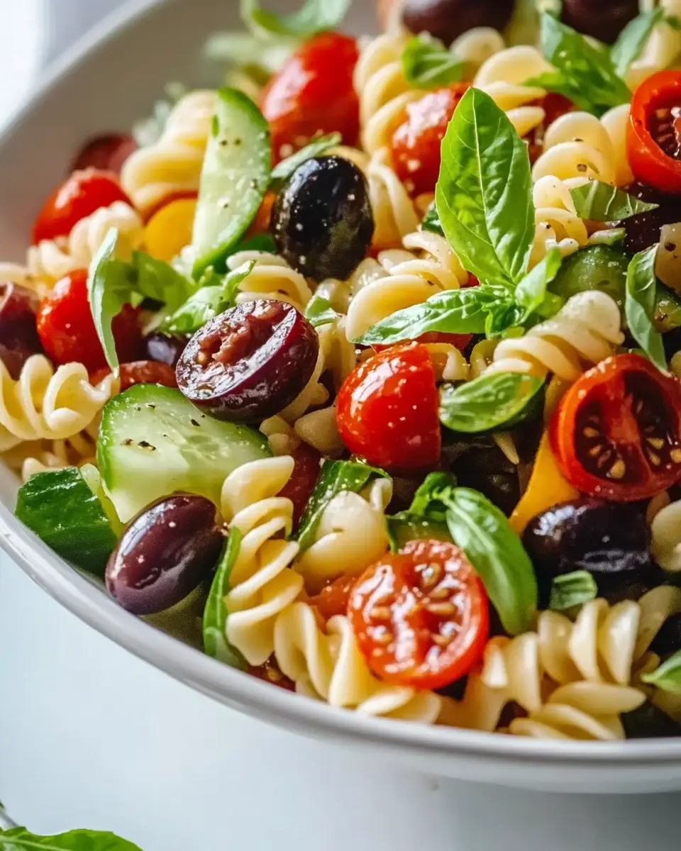 Mediterraner Nudelsalat: Bestes Rezept, Einfach und Frisch! 6