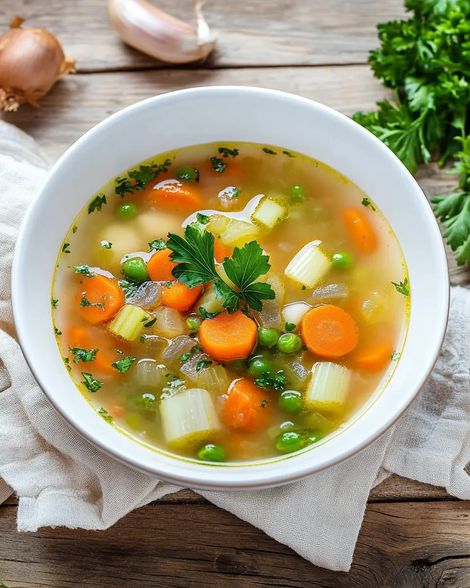 Klassische Gemüsesuppe wie bei Oma First Image First Image