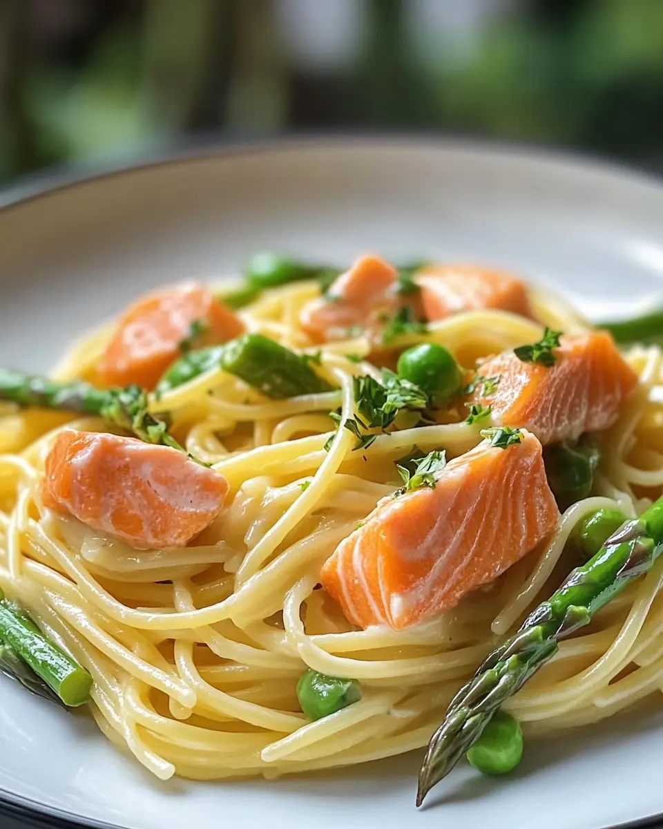 Spaghetti mit Lachs und Spargel: Simply Irresistible Flavor! 5