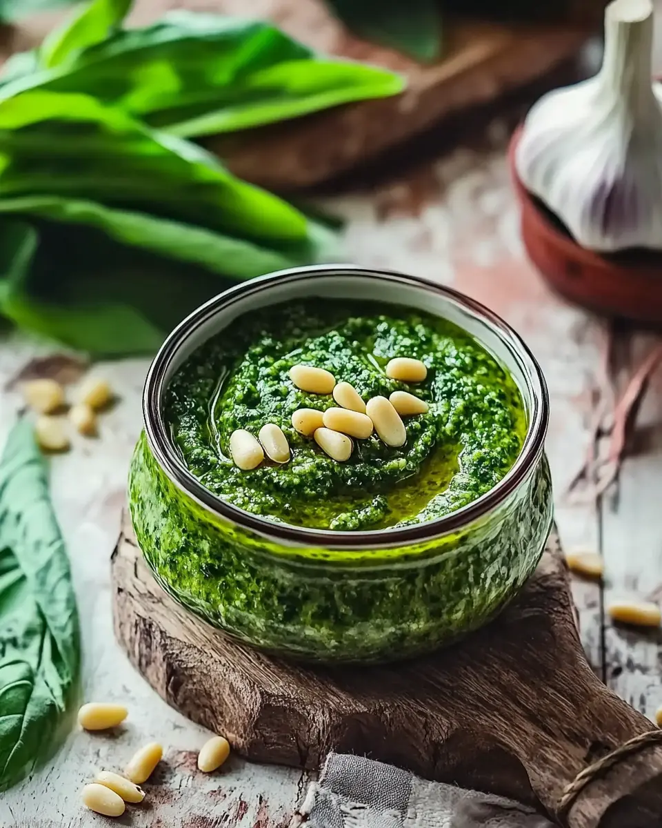 Bärlauch Pesto – Das beste einfache Frühlingsrezept First Image First Image