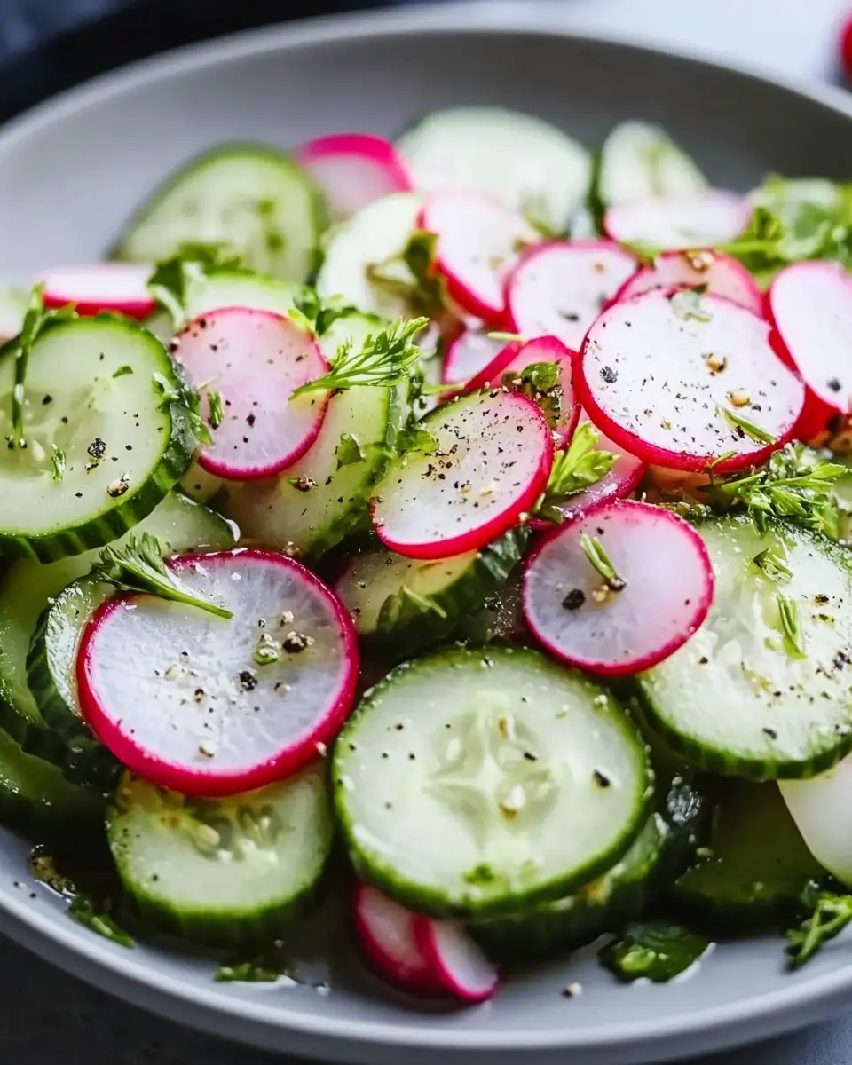 Frischer Gurken Radieschen Salat: Refreshingly Zesty Delight 7 oobv1nkoifarequlq7fh