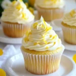 Saftige Zitronencupcakes mit cremigem Frosting First Image First Image