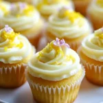 Zitronige Mini Cupcakes First Image First Image
