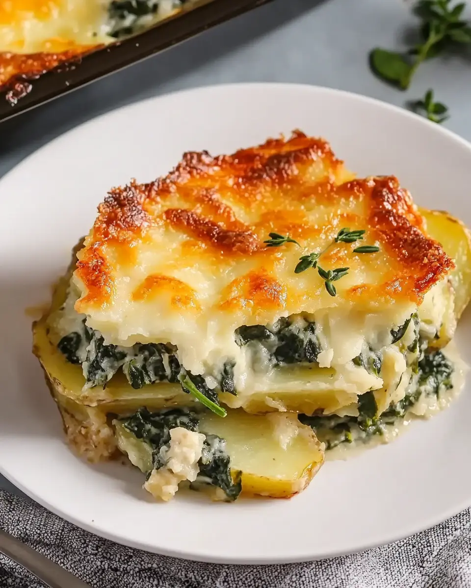 Kartoffel Spinat Gratin: Einfach & Cremig Comfort Food Bliss 7