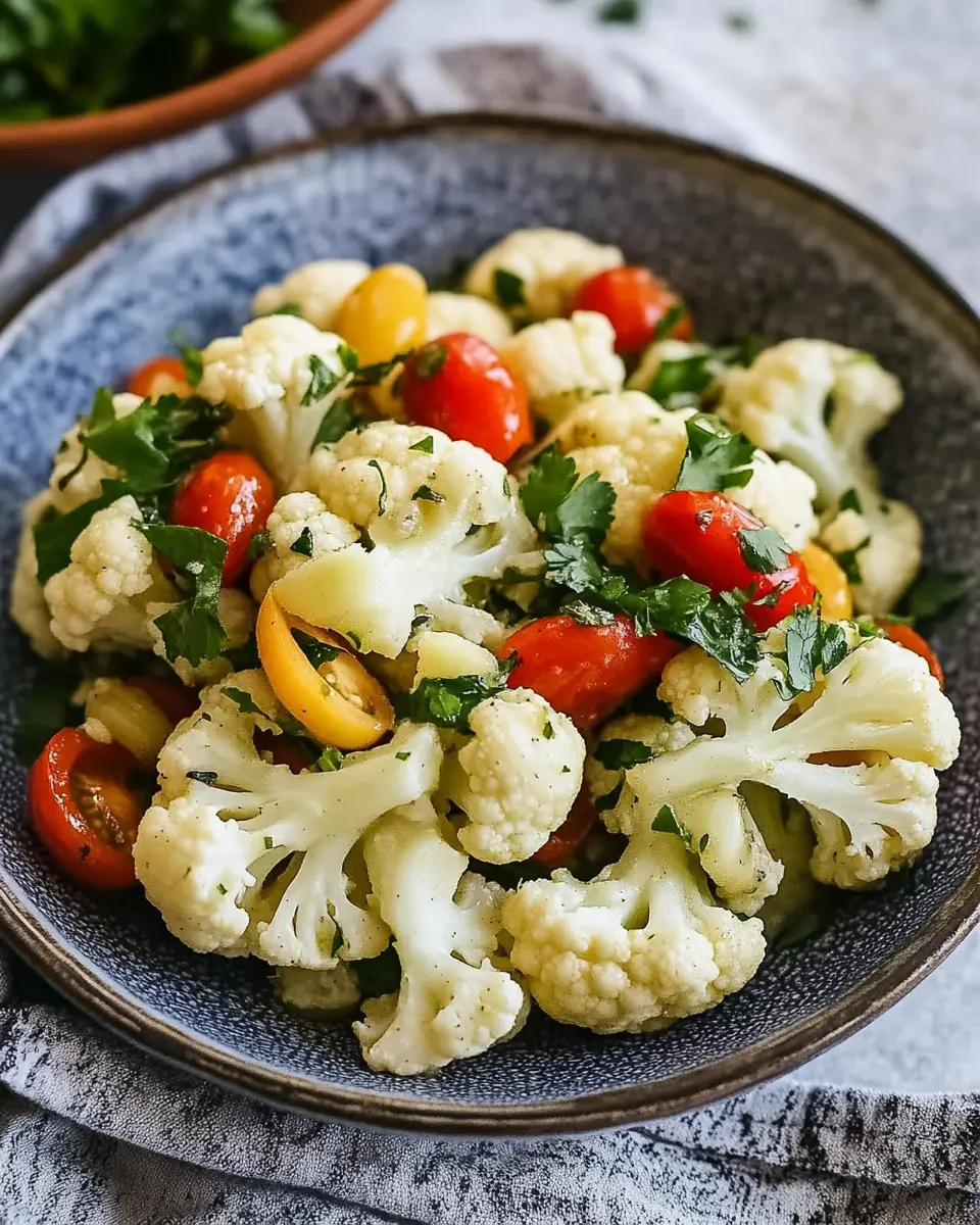 Gekochter Blumenkohlsalat: 5 Einfache Tipps für Genuss!
