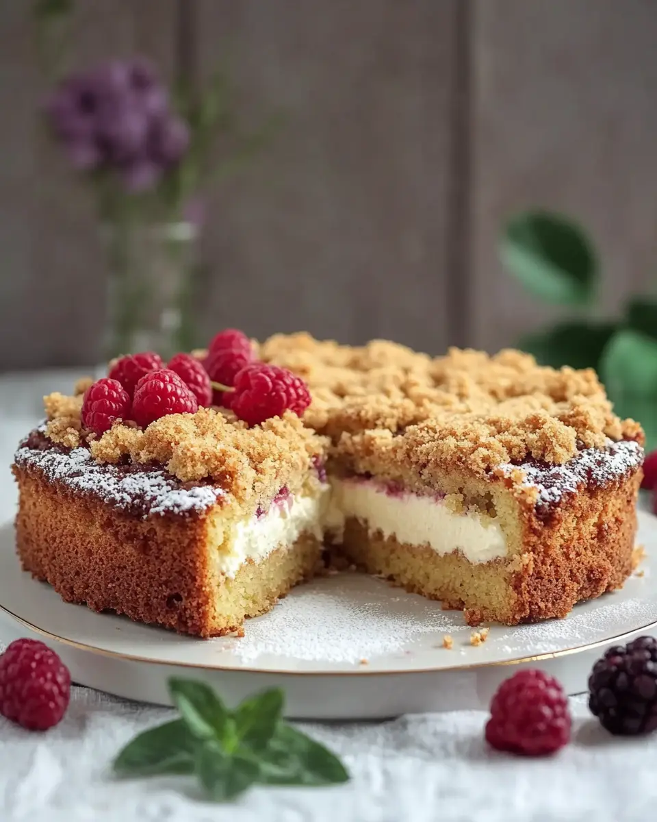 Mohn Streuselkuchen mit Vanille Quark Creme – Indulgent & Crisp! 6