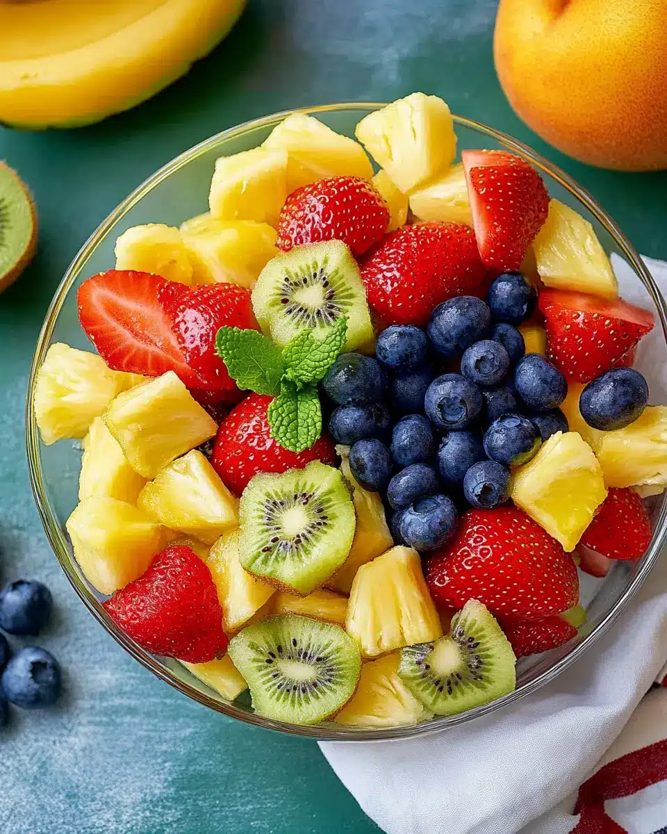 Obstsalat – einfach, frisch und schnell First Image First Image