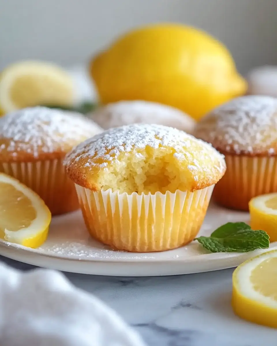 Saftige Zitronen Muffins First Image First Image