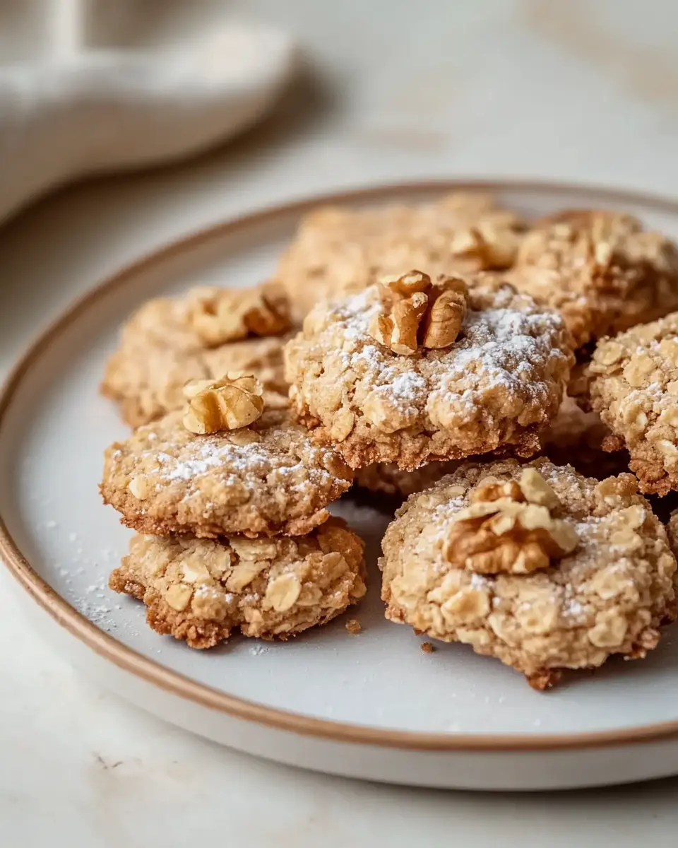 Haferflocken Walnusstaler: Einfaches Knuspriges Rezept, das begeistert 6