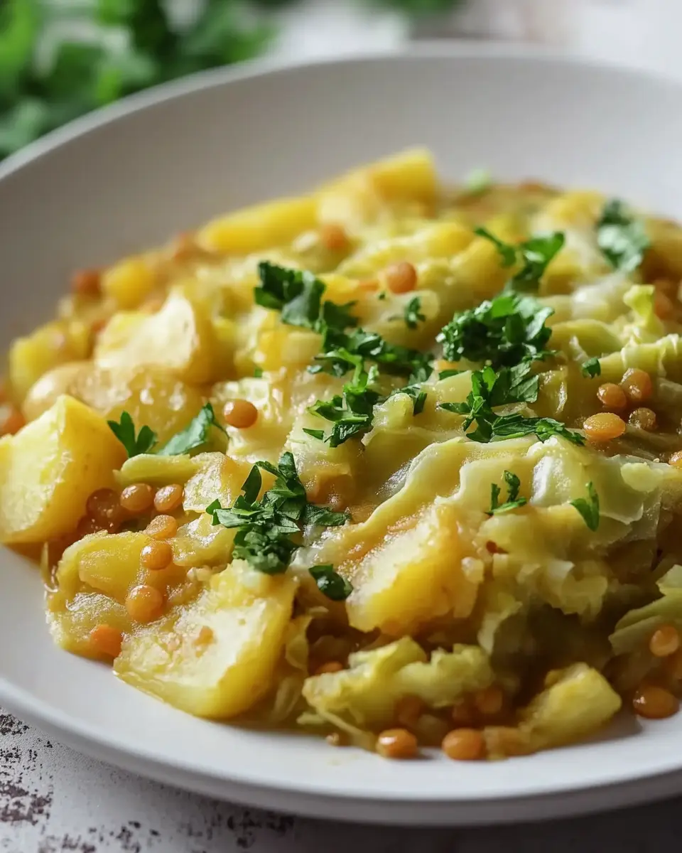 Spitzkohl mit Kartoffeln und roten Linsen – Einfach & Cremig Bliss! 7 s63cjb5honbsf5anrjzf