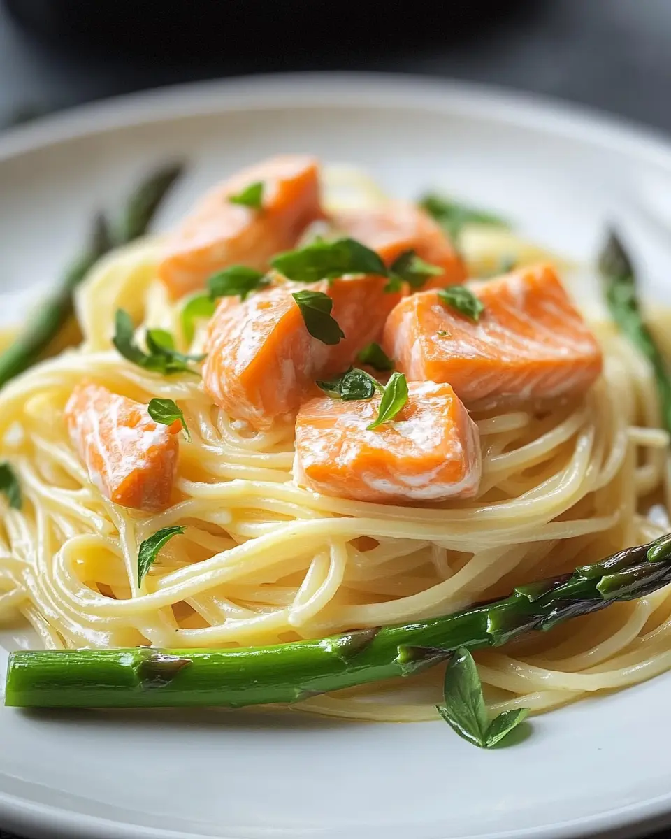 Spaghetti mit Lachs und Spargel: Simply Irresistible Flavor! 6