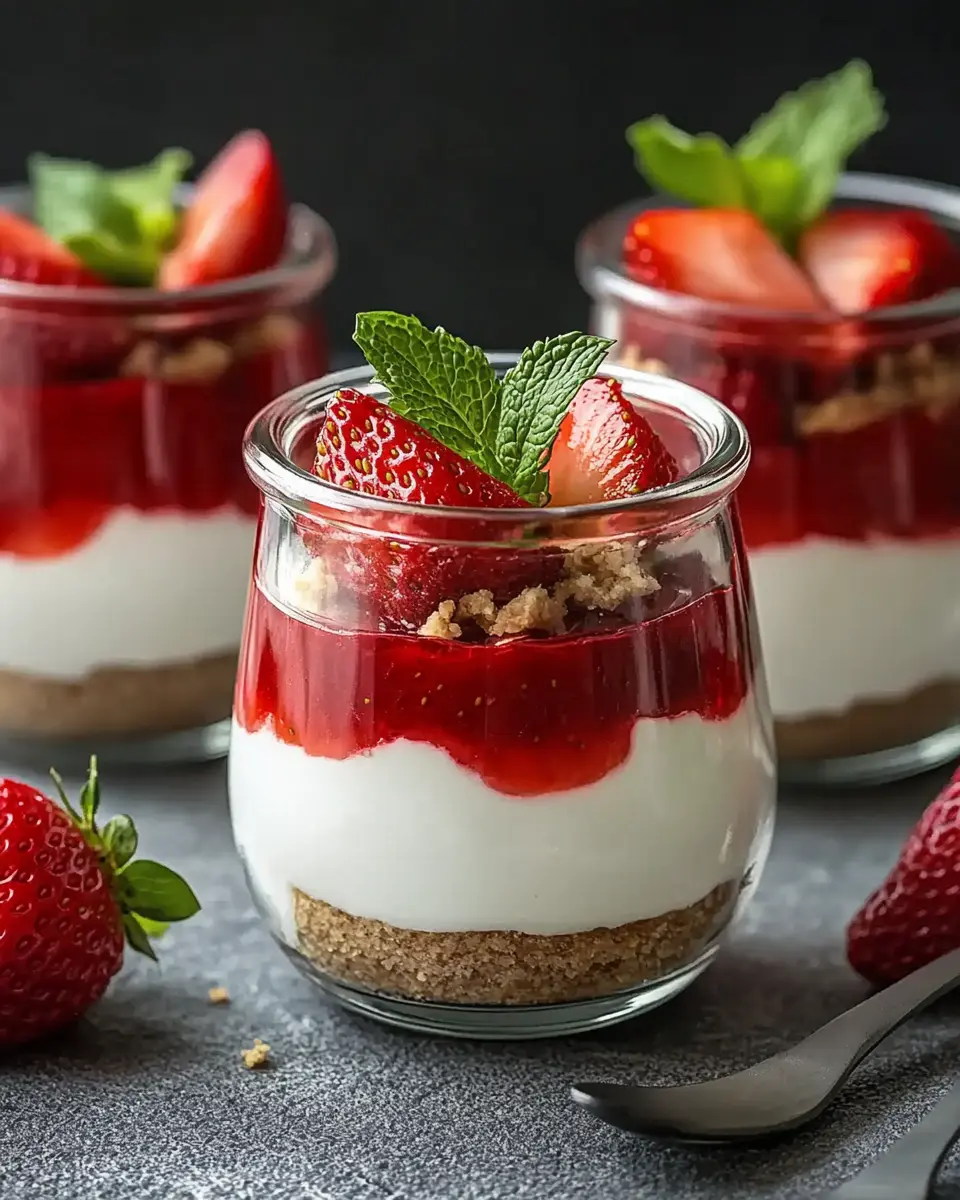 Erdbeer Dessert im Glas mit Joghurt: 5 Gründe, es zu lieben 6 tdbozkrtemyunq1iokvo