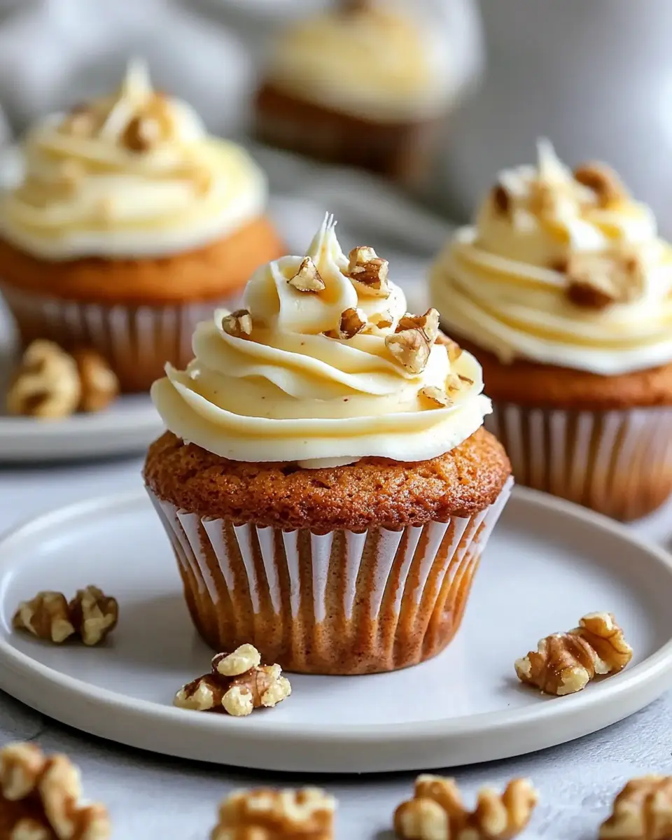 Carrot Cake Cupcakes mit Walnuss – Saftig & Einfach Genial! 7