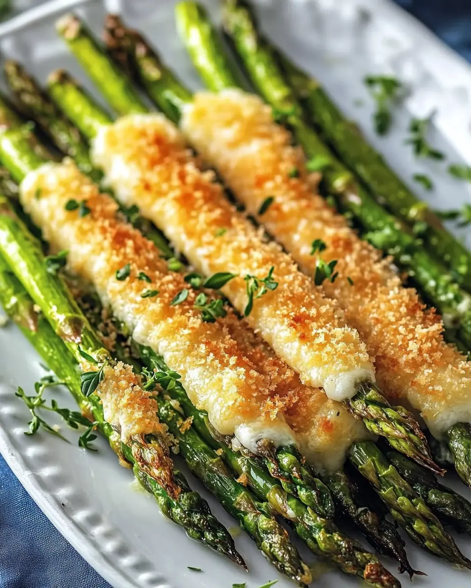 Knuspriger Parmesan Spargel First Image First Image