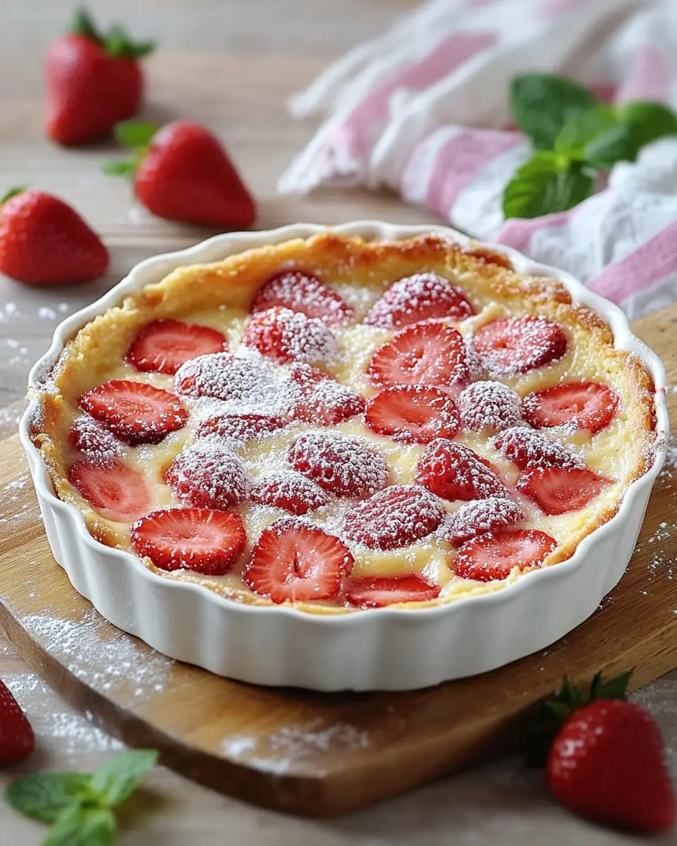 Erdbeer Clafoutis: Einfache & Cremige Ofenfreude! 6