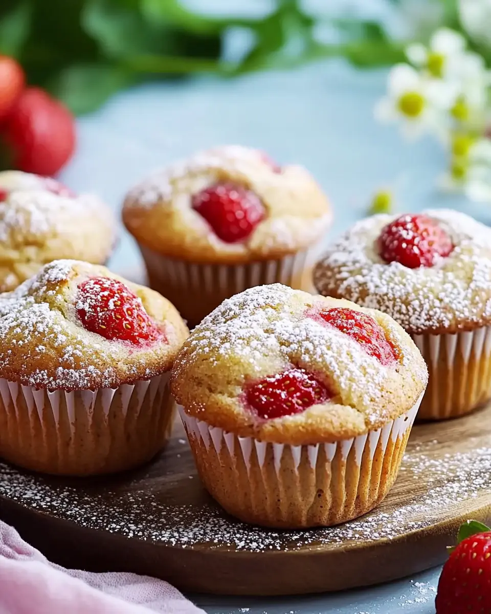 Home 1 Erdbeer Muffins ganz einfach: Fluffig & Himmlisch Lecker!
