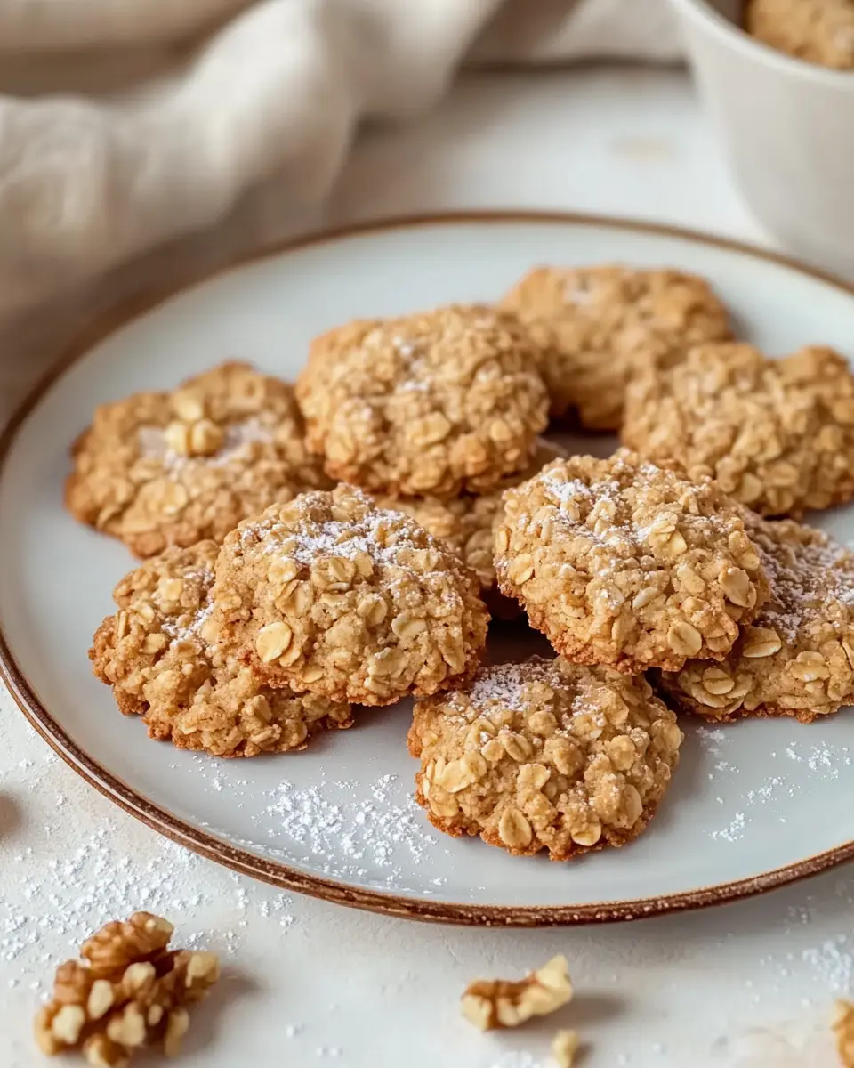 Haferflocken Walnusstaler: Einfaches Knuspriges Rezept, das begeistert 7