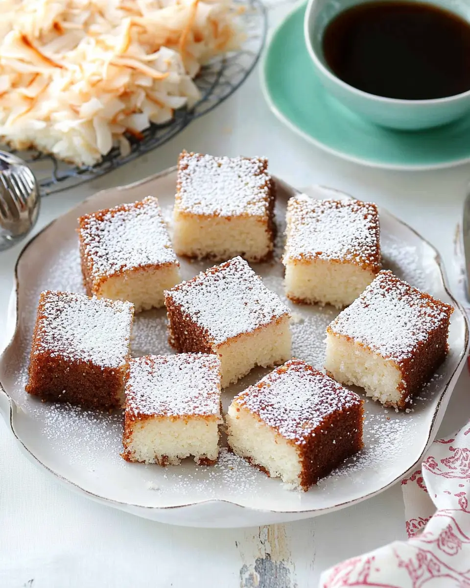 Kokos Grieß Schnitten: Irresistibly Soft and Delicious Treats 6