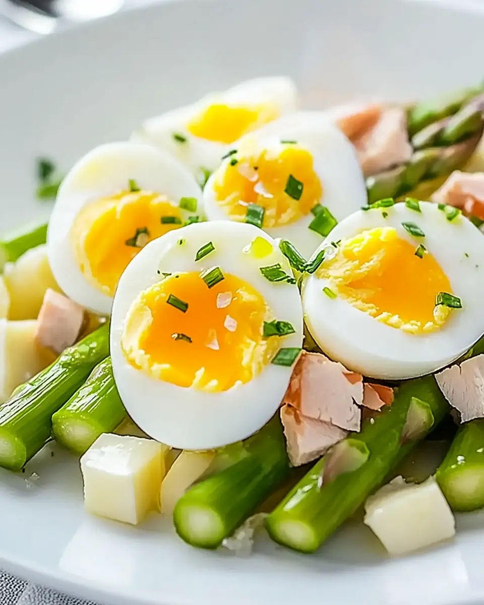Spargelsalat mit Ei – Bestes Rezept einfach & schnell First Image First Image