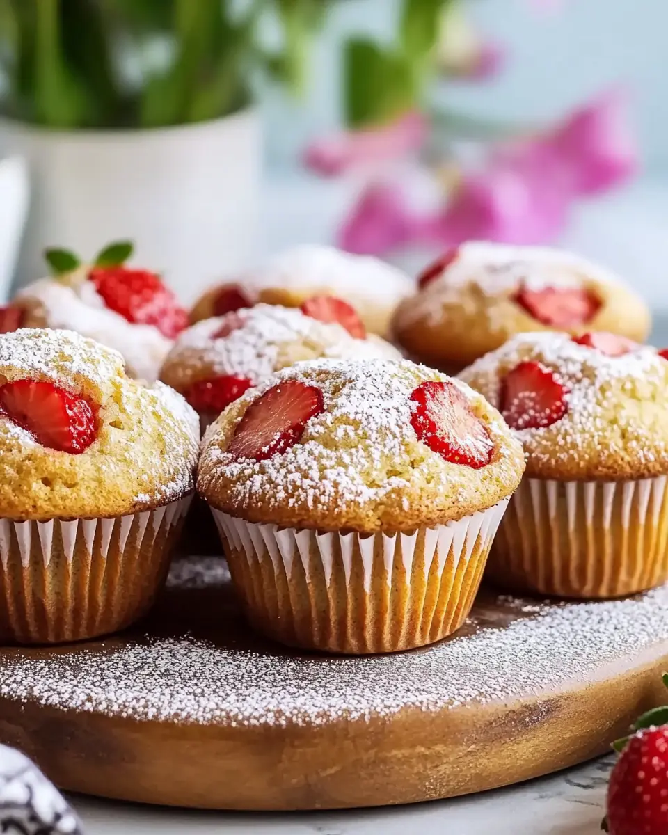 Erdbeer Muffins ganz einfach: Fluffig & Himmlisch Lecker! 6