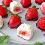 Erdbeer Joghurt Bites – Das beste Sommerdessert First Image First Image
