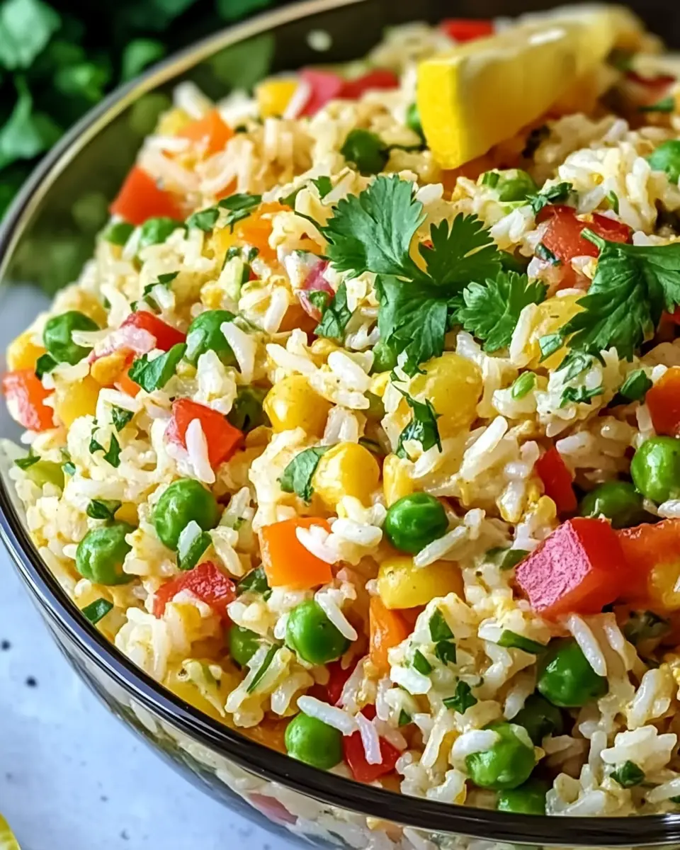 Bunter Reissalat mit Curry – Bestes einfaches Rezept First Image First Image