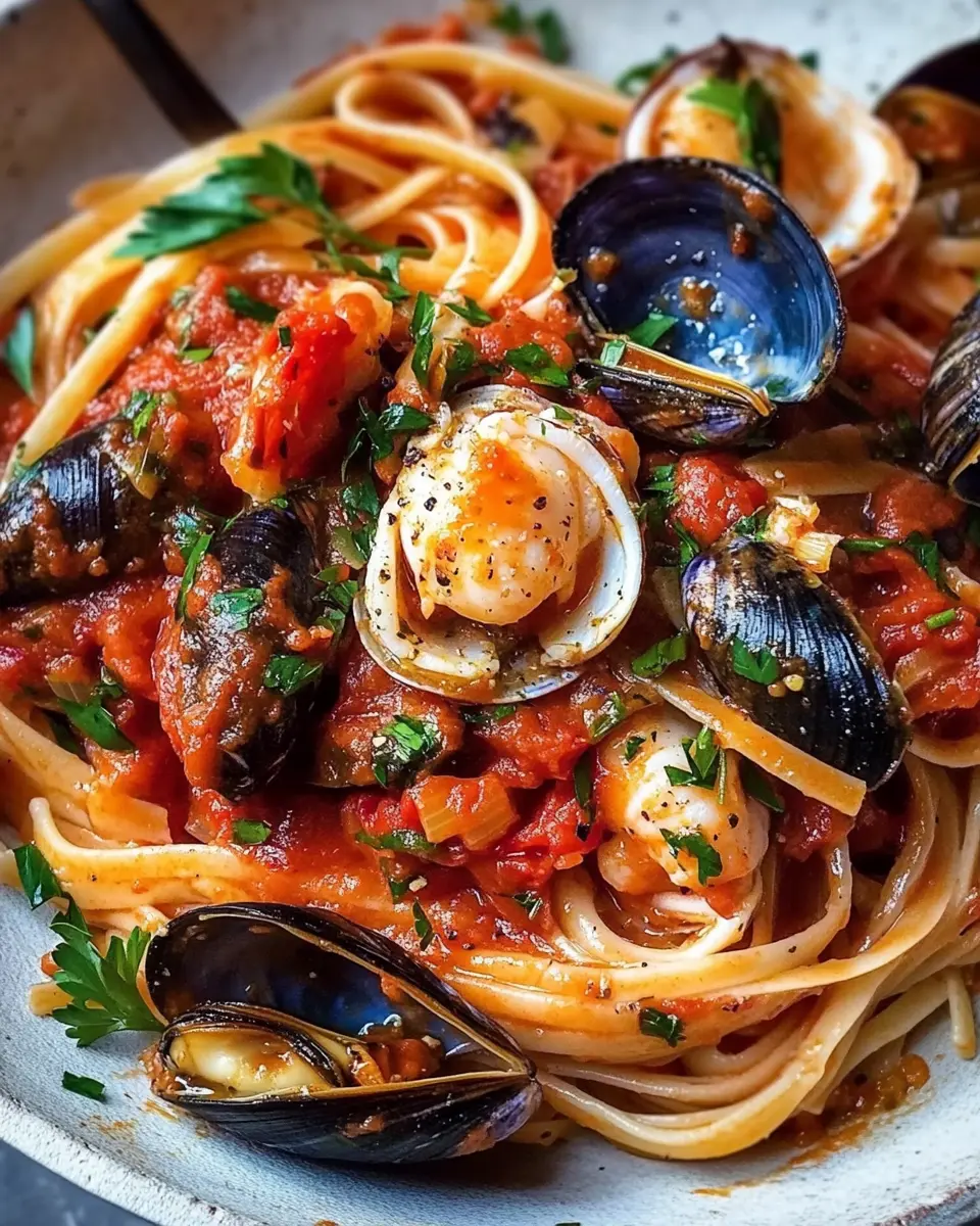 Nudeln mit Tomaten Muschelsauce Rezept einfach & lecker für Freude 6
