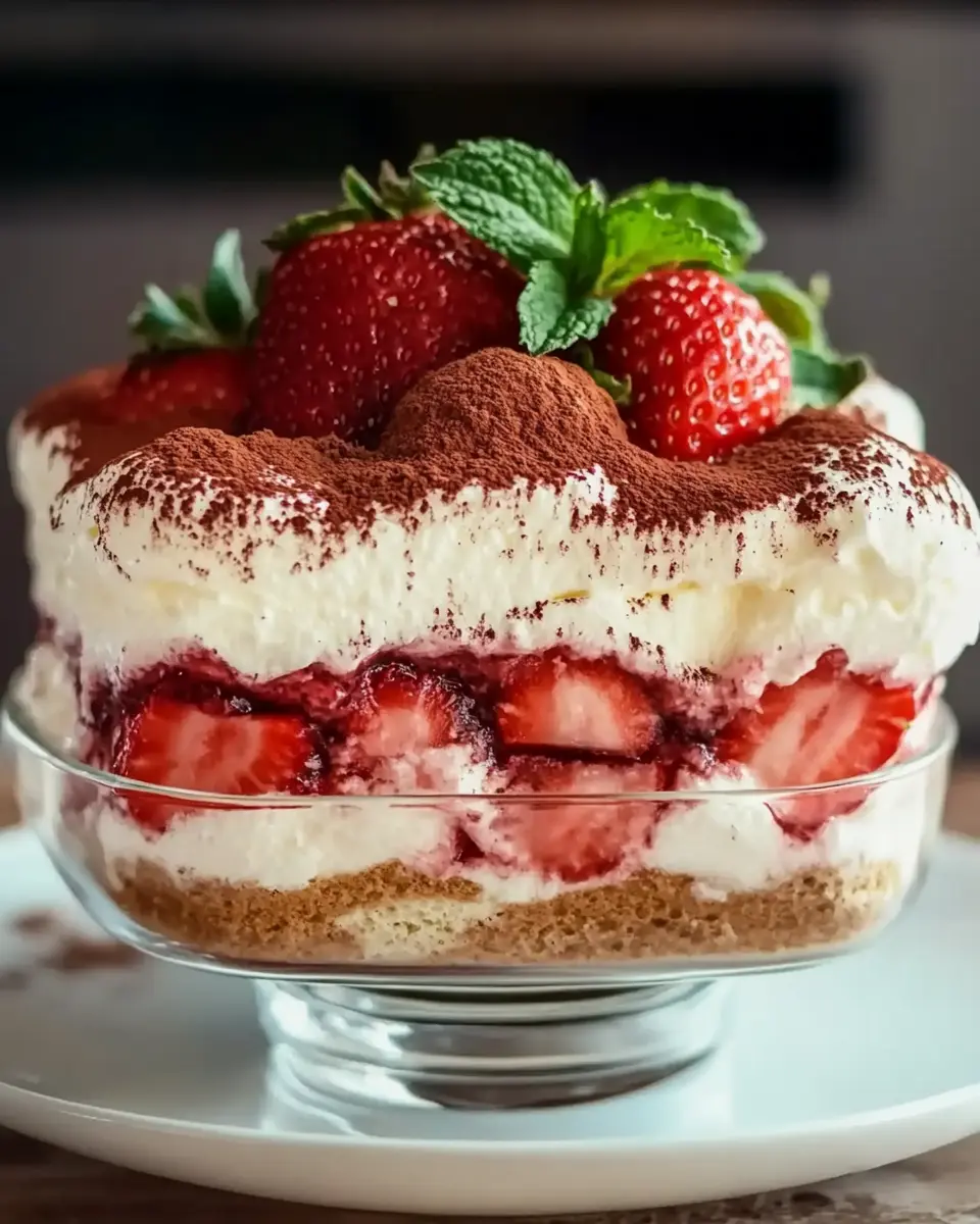 Erdbeer Tiramisu mit Mascarpone: Irresistibly Easy Delight 6