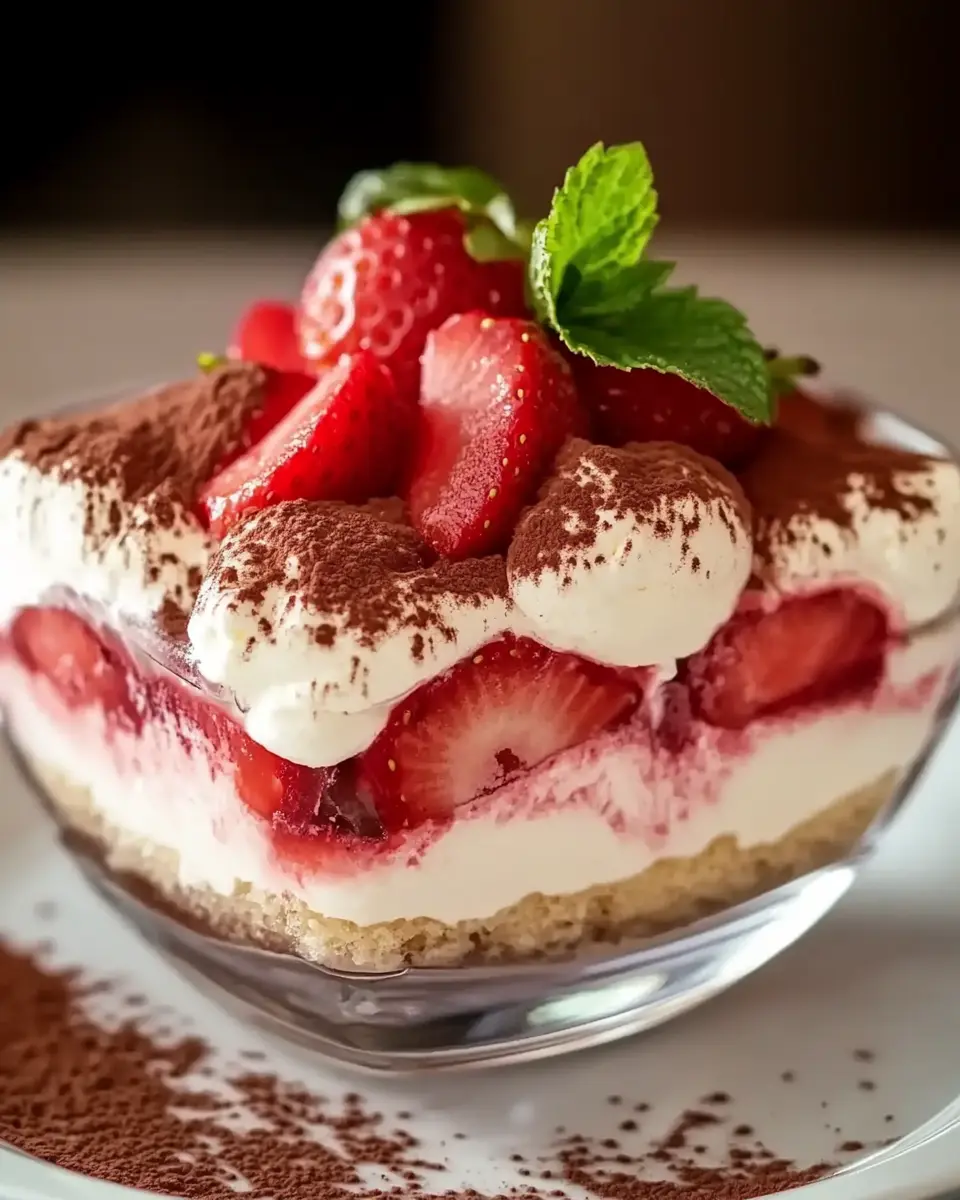 Erdbeer Tiramisu mit Mascarpone: Irresistibly Easy Delight 7