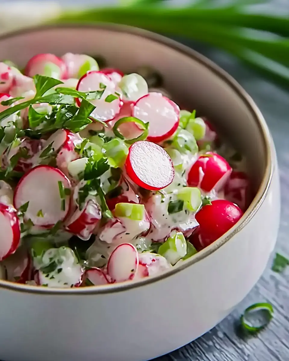 Radieschensalat mit Sahne: Einfach, cremig und erfrischend! 6