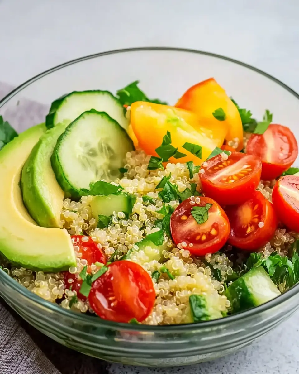 Quinoa Salat Rezept einfach First Image First Image