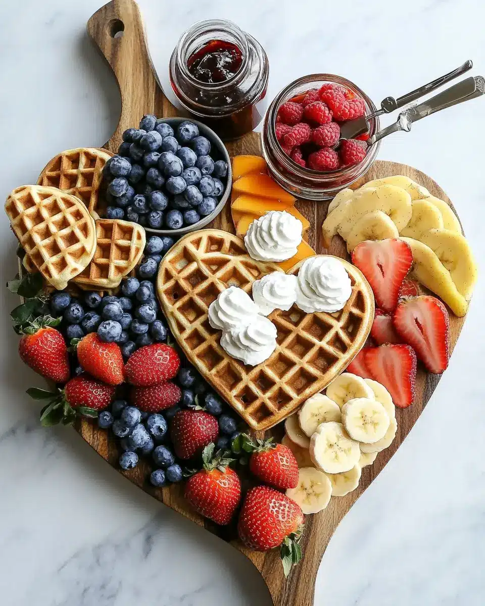 Brunch Board mit Herz Waffeln: 7 Irresistible Ideas to Love 6 bjq9h4lu6rgsqnyulmwf