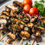 Champignon Spieße Rezept – Einfach & lecker First Image First Image