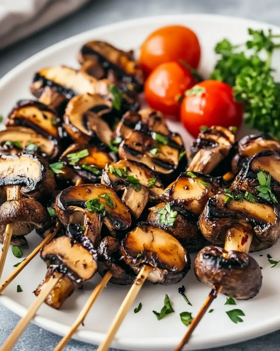 Champignon Spieße Rezept – Einfach & lecker First Image First Image