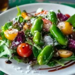 Salat mit Pimientos de Padrón – Ein gesunder Genuss First Image First Image