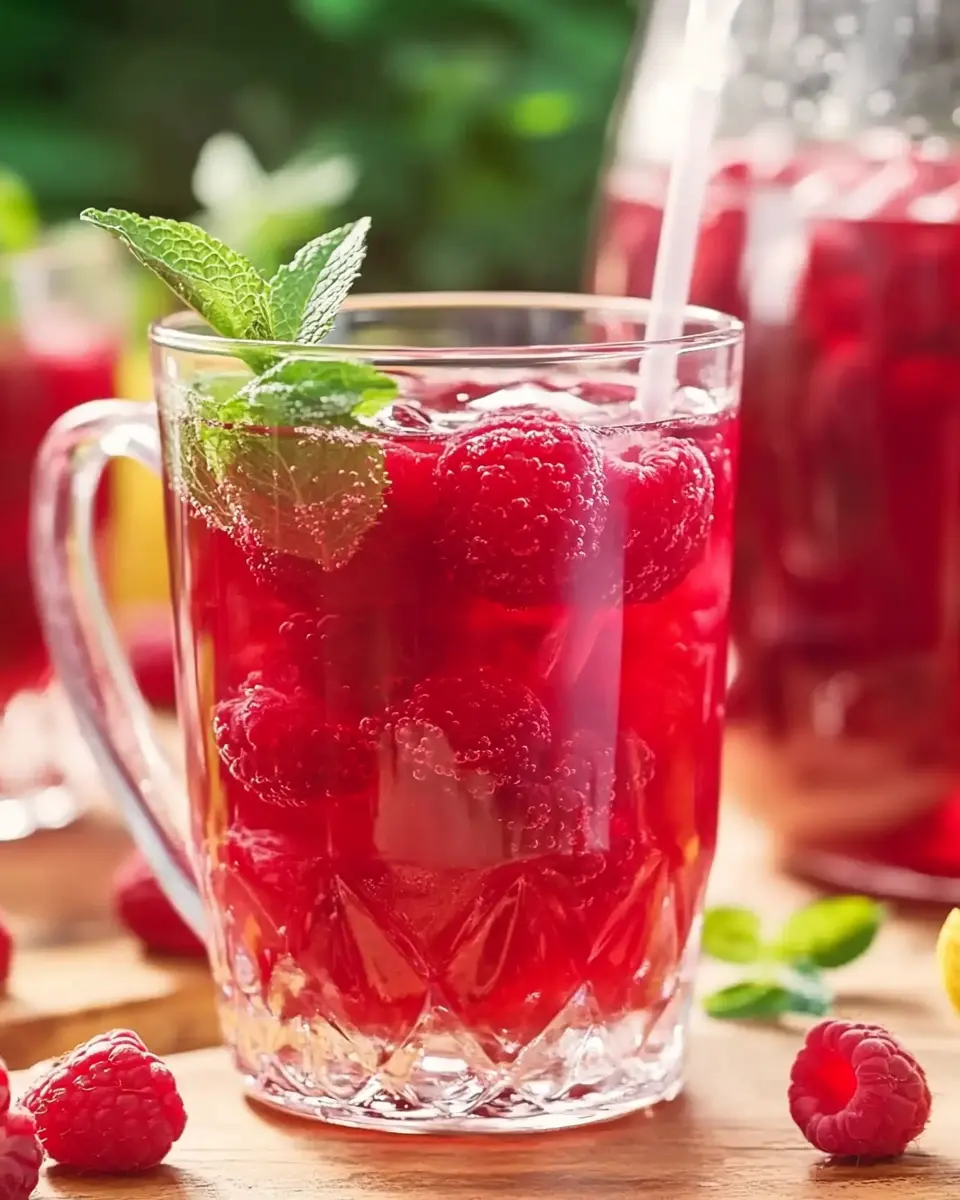 Himbeerbowle ohne Alkohol: Einfach, fruchtig & unwiderstehlich