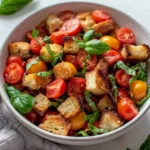 Sommerlicher Brotsalat mit Tomaten – Frisch, gesund und lecker First Image First Image