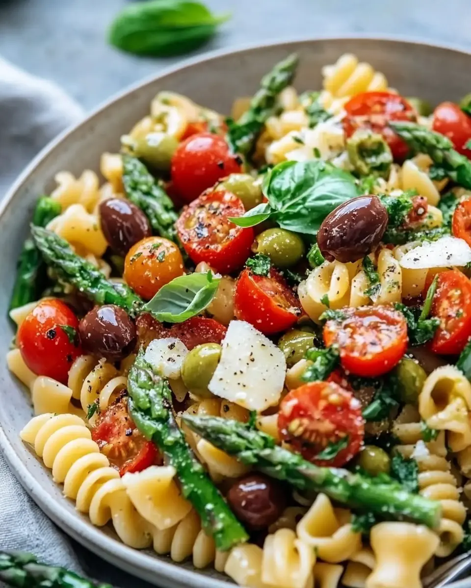 Pasta Spargel Salat mediterran: Ein frischer, leichter Genuss 6