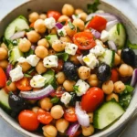 Griechischer Kichererbsensalat – Bestes Rezept First Image First Image