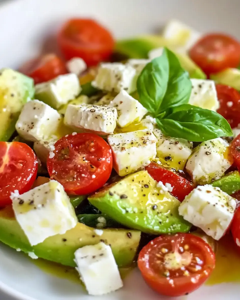 Avocado Salat mit Feta Rezept: Einfach, Frisch und Unwiderstehlich! 6