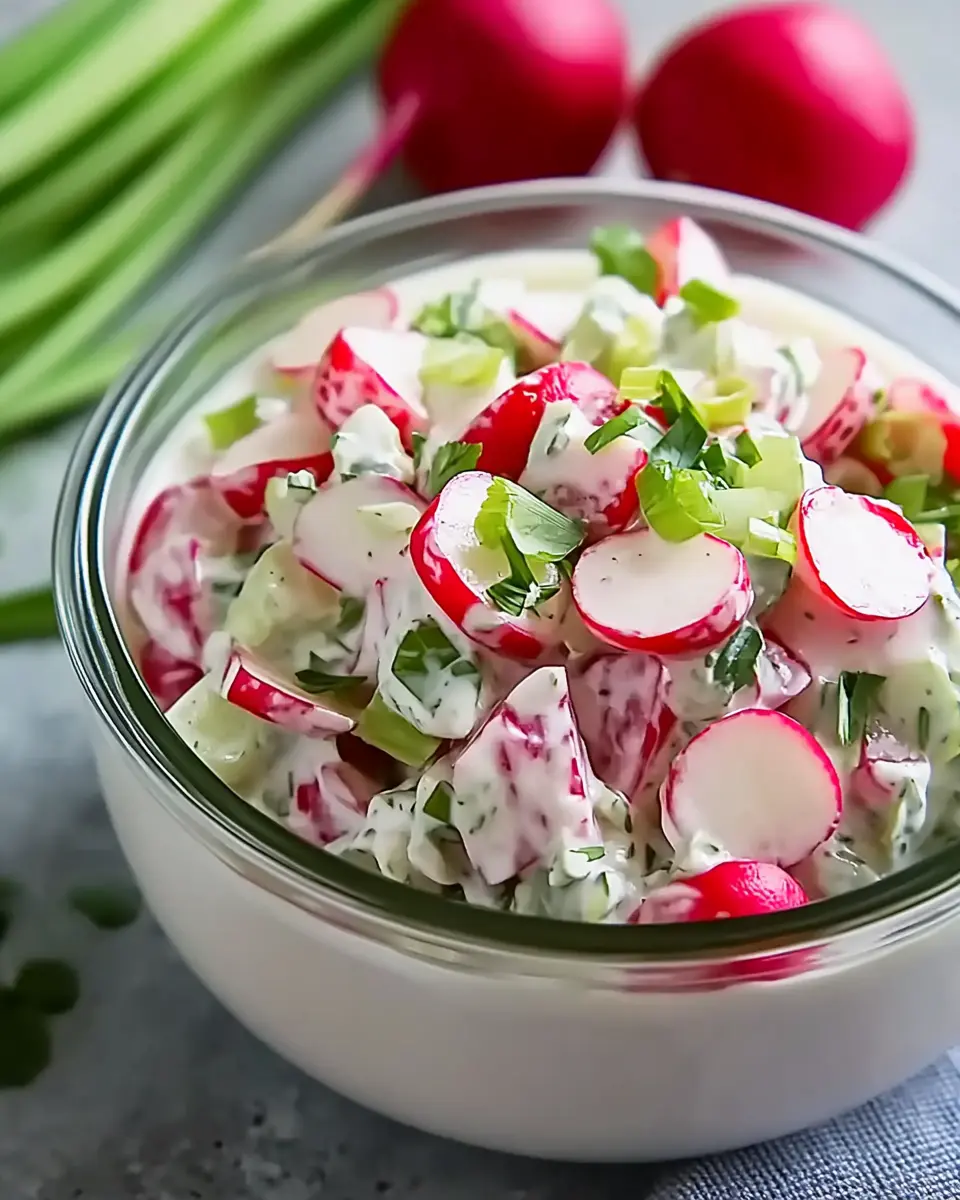 Radieschensalat mit Sahne: Einfach, cremig und erfrischend! 5