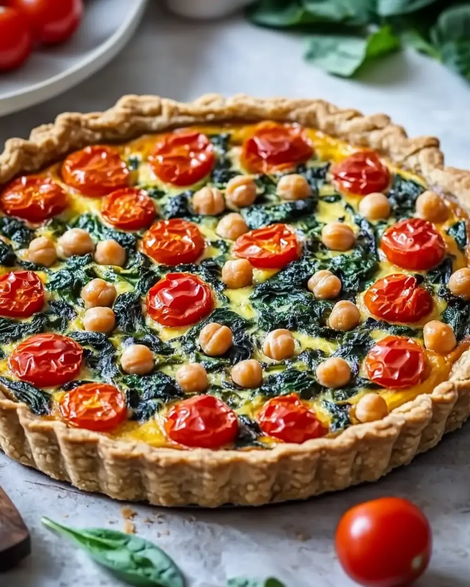 Vollkorn Quiche Rezept: Irresistibly Tasty Spinach & Chickpeas 6 mkjwfvfpmmtsycnim8co
