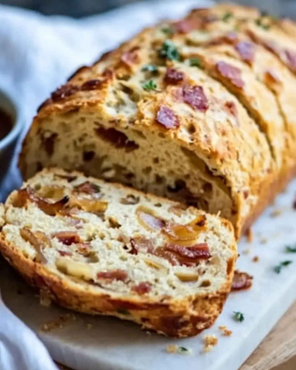 Speck Zwiebelbrot – Bestes Rezept einfach First Image First Image