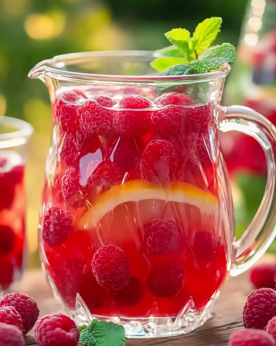 Himbeerbowle ohne Alkohol: Einfach, fruchtig & unwiderstehlich 5