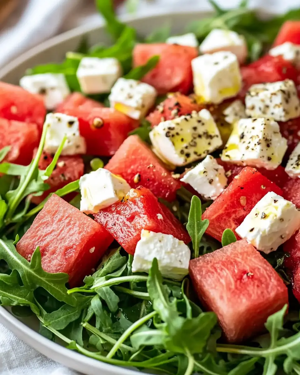 Wassermelonen Feta Salat: Bestes Rezept für erfrischenden Genuss 5