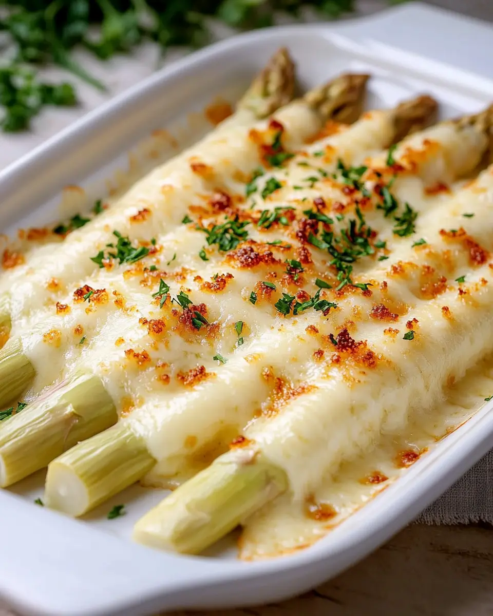 weißer spargel im ofen: Einfach & Überbacken für Genussmomente