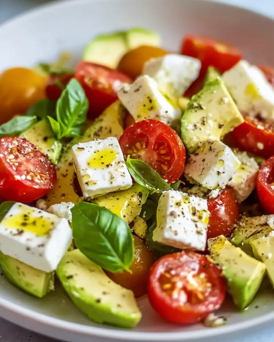 Avocado Salat mit Feta Rezept: Einfach, Frisch und Unwiderstehlich! 7