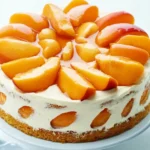 Schnelle Pfirsichtorte Rezept – Schnell & Einfach in 40 Minuten First Image First Image