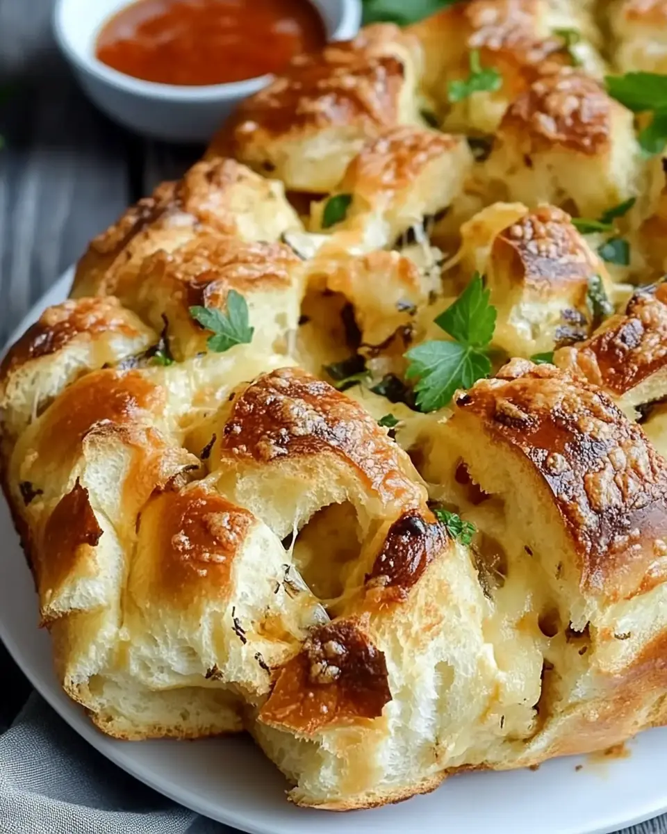Knoblauch Käse Zupfbrot: Einfaches Rezept für cremigen Genuss 5